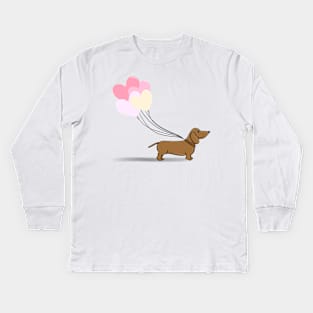 Dachshund Kids Long Sleeve T-Shirt